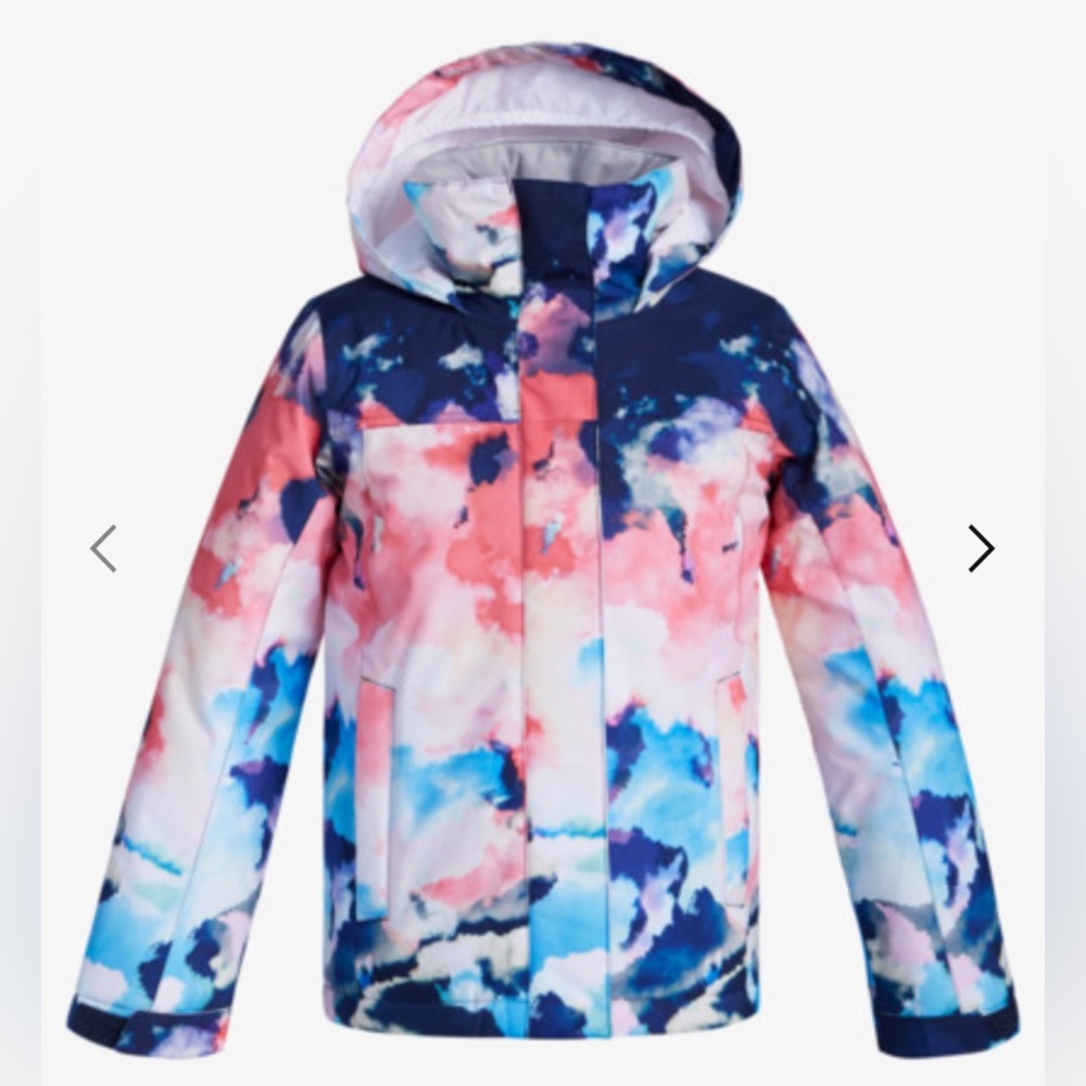 Roxy Girls Galaxy Snow Jacket Winter Coat Size 16 XL